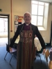 Bishop Nick with Kay&#39;s apron